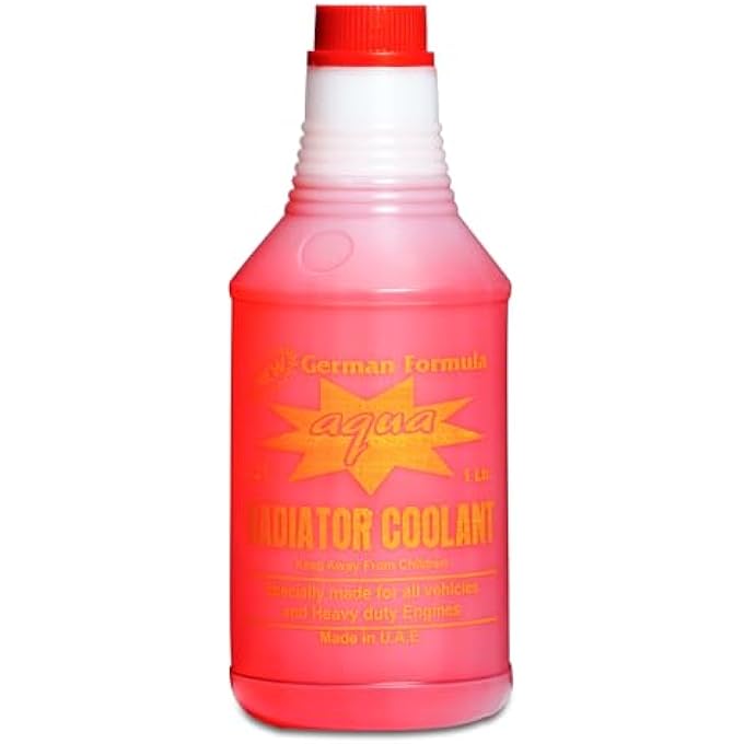 أكوا مبرد راديتر فورمولا ألماني 1 لتر، أحمر - Image 1